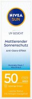 NIVEA SUN UV GESICHT Mattierender Sonnenschutz Sonnencreme 50,0 ml
