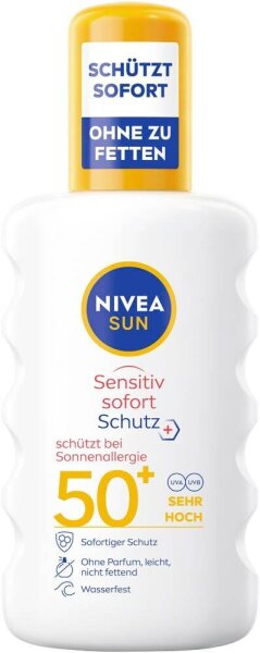 NIVEA SUN Sensitiv sofort Schutz Sonnenspray 200,0 ml