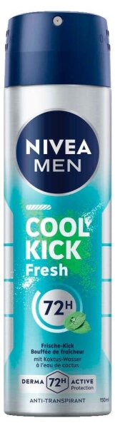 NIVEA MEN COOL KICK Fresh Deo-Spray 150,0 ml