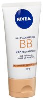NIVEA BB MITTEL BIS DUNKEL 5IN1 24h FEUCHTIGKEIT LSF 15...