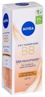 NIVEA BB MITTEL BIS DUNKEL 5IN1 24h FEUCHTIGKEIT LSF 15 Gesichtscreme 50,0 ml