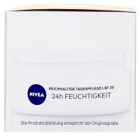 NIVEA 24h FEUCHTIGKEIT LFS 30 REICHHALTIGE Gesichtscreme 50,0 ml