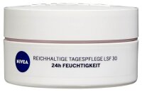 NIVEA 24h FEUCHTIGKEIT LFS 30 REICHHALTIGE Gesichtscreme...