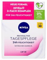 NIVEA 24h FEUCHTIGKEIT LFS 30 REICHHALTIGE Gesichtscreme 50,0 ml