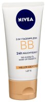 NIVEA BB HELL 5IN1 24h FEUCHTIGKEIT LFS 15 Gesichtscreme...
