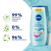 NIVEA kids 3in1 Duschgel, Shampoo & Spülung...