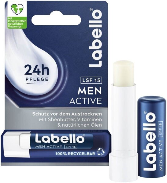 Labello MEN ACTIVE LSF 15 Lippenpflege 4,8 g