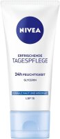 NIVEA 24h FEUCHTIGKEIT LFS 15 ERFRISCHENDE Gesichtscreme...