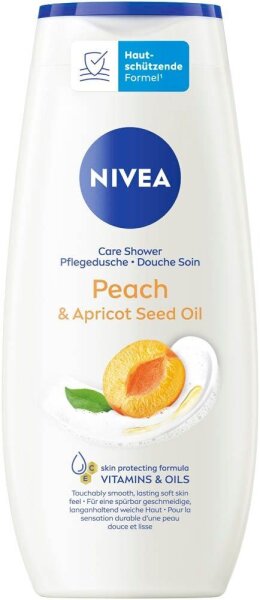 NIVEA Peach & Apricot Seed Oil Duschgel 250,0 ml