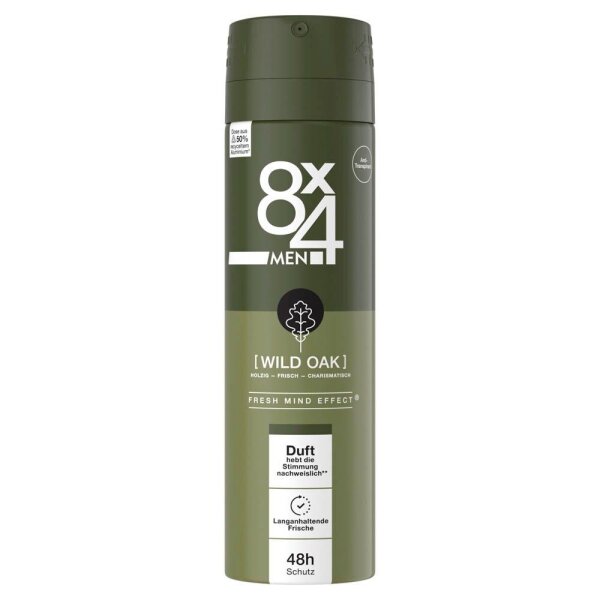 8x4 WILD OAK Deo-Spray 150,0 ml