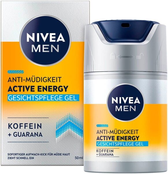 NIVEA MEN ACTIVE ENERGY Gesichtspflege-Gel 50 ml