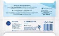 NIVEA BABY Feuchttücher AQUA weiß, 57 Tücher