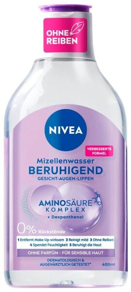 NIVEA BERUHIGEND Mizellenwasser 400,0 ml
