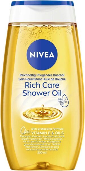 NIVEA Rich Care Duschöl 200,0 ml