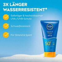 NIVEA SUN Schutz & Pflege ultra Sonnencreme 150,0 ml