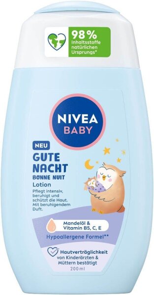 NIVEA BABY GUTE NACHT Babylotion 200,0 ml