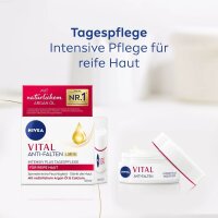NIVEA VITAL ANTI-FALTEN INTENSIV PLUS LSF 15 Gesichtscreme 50,0 ml