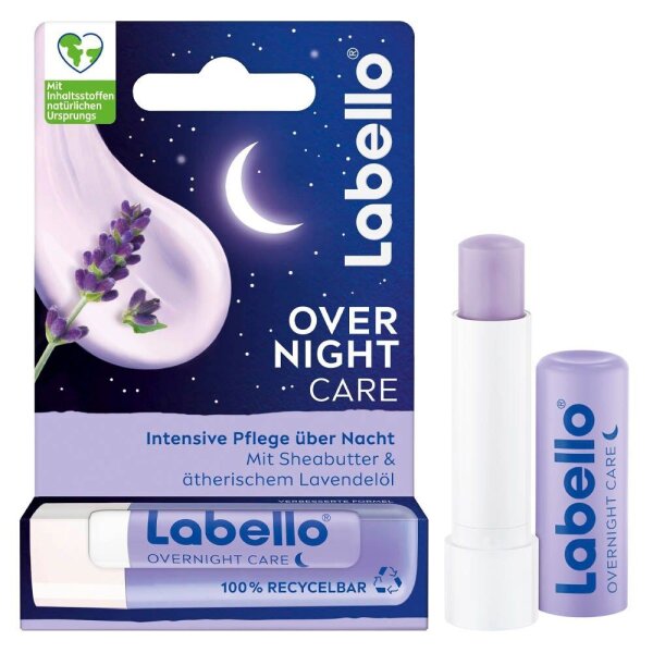 Labello OVER NIGHT CARE Lippenpflege 4,8 g