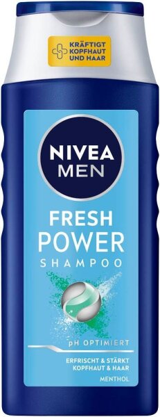 NIVEA MEN FRESH POWER Shampoo 250,0 ml