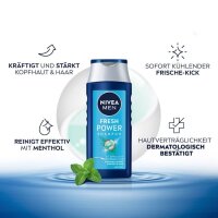 NIVEA MEN FRESH POWER Shampoo 250,0 ml