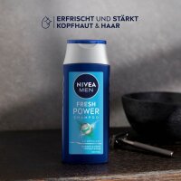 NIVEA MEN FRESH POWER Shampoo 250,0 ml