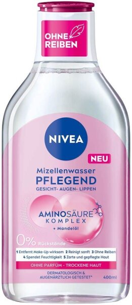 NIVEA PFLEGEND Mizellenwasser 400,0 ml