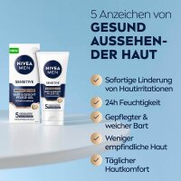 NIVEA MEN SENSITIVE BART & GESICHT Gesichtspflege-Gel 50 ml