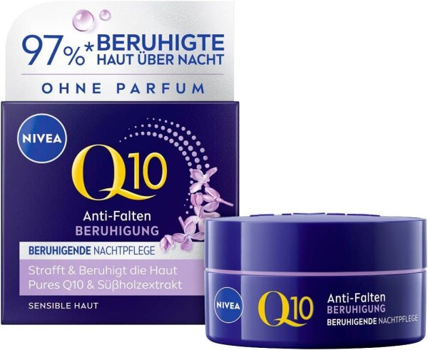 NIVEA Q10 Anti-Falten BERUHIGUNG Gesichtscreme 50,0 ml