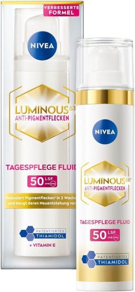 NIVEA LUMINOUS630® ANTI-PIGMENTFLECKEN LSF 50 Gesichtsfluid 40,0 ml