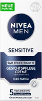 NIVEA MEN SENSITIVE 24H FEUCHTIGKEIT GESICHTSPFLEGE Gesichtscreme 75,0 ml