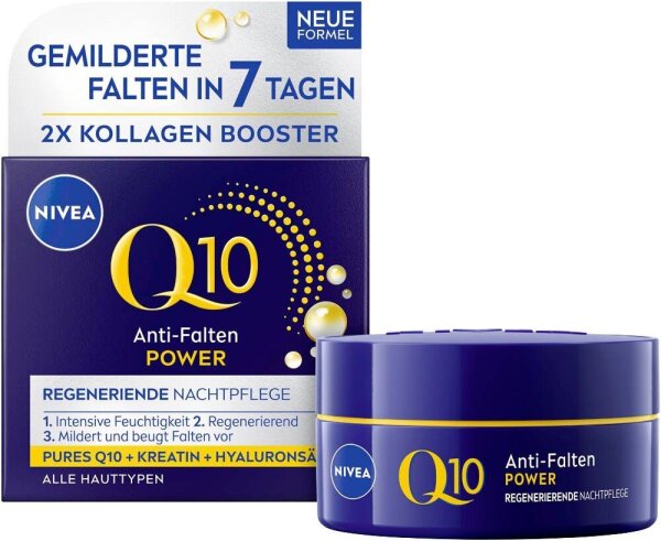 NIVEA Q10 Anti-Falten POWER Gesichtscreme 50,0 ml