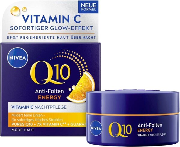 NIVEA Q10 Anti-Falten ENERGY Gesichtscreme 50,0 ml