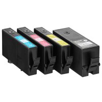 dots  schwarz, cyan, magenta, gelb Druckerpatronen kompatibel zu HP 903XL (3HZ51