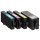 dots  schwarz, cyan, magenta, gelb Druckerpatronen kompatibel zu HP 903XL (3HZ51