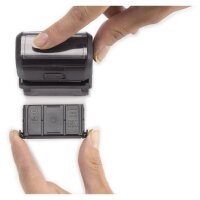 "trodat Textstempel ""Ablage"" printy 4912 office selbstfärbend blau, rot ohne L