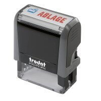 "trodat Textstempel ""Ablage"" printy 4912 office selbstfärbend blau, rot ohne L