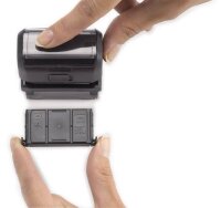 "trodat Textstempel ""Vertraulich"" printy 4912 office selbstfärbend blau, rot o