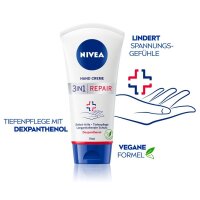 NIVEA 3IN1 REPAIR Handcreme 75,0 ml