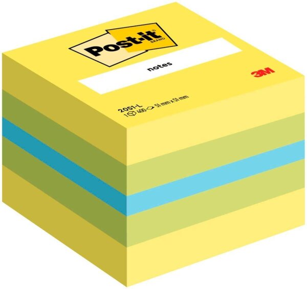Post-it® Mini Haftnotizen 2051-L farbsortiert, 1 St.