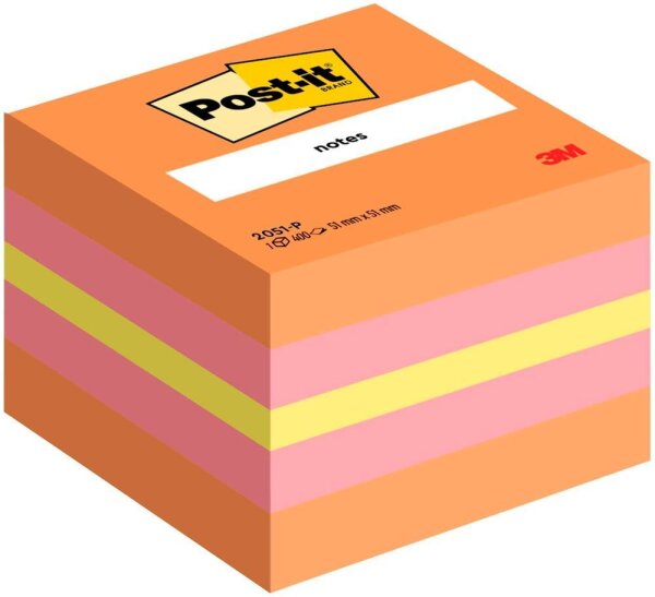 Post-it® Mini Haftnotizen 2051-P farbsortiert, 1 St.