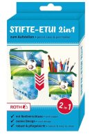 ROTH Schlampermäppchen Fußball Motiv, 13,5 x...