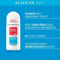 HIDROFUGAL CLASSIC Deo-Roller 50,0 ml
