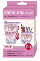 ROTH Schlampermäppchen Einhorn Beauty Motiv, 13,5 x...