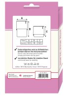ROTH Schlampermäppchen Einhorn Beauty Motiv, 13,5 x 6,0 cm