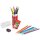 FABER-CASTELL Colour Grip Rakete Buntstifte farbsortiert, 15 St.