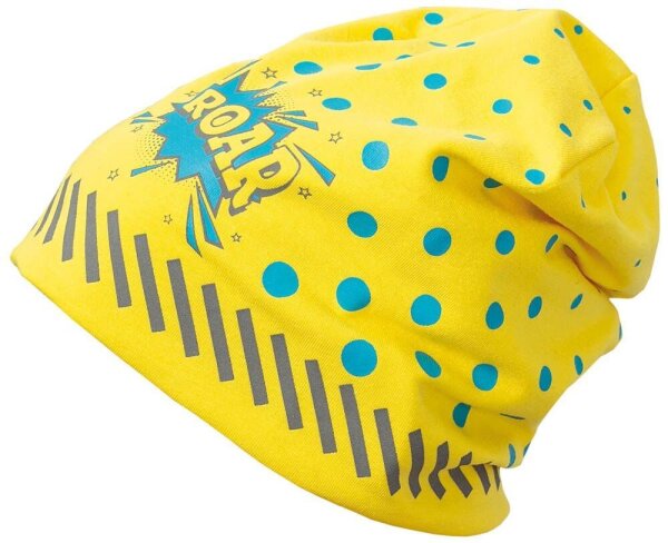 ROTH Jungen Beanie Roar gelb Einheitsgröße 1 St.