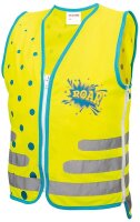 ROTH Jungen Kinder-Warnweste Roar neongelb...