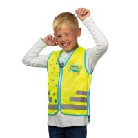 ROTH Jungen Kinder-Warnweste Roar neongelb Einheitsgröße