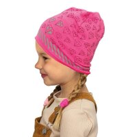 ROTH Mädchen Beanie Diamant rosa Einheitsgröße 1 St.