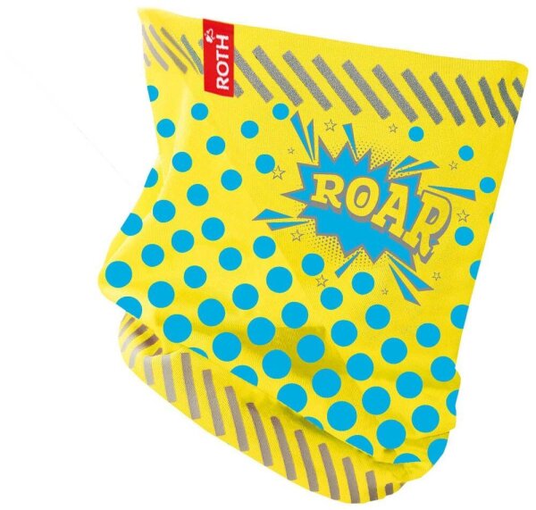 ROTH Schlauchschal Roar gelb Einheitsgröße 50,0-54,0 cm, 1 St.